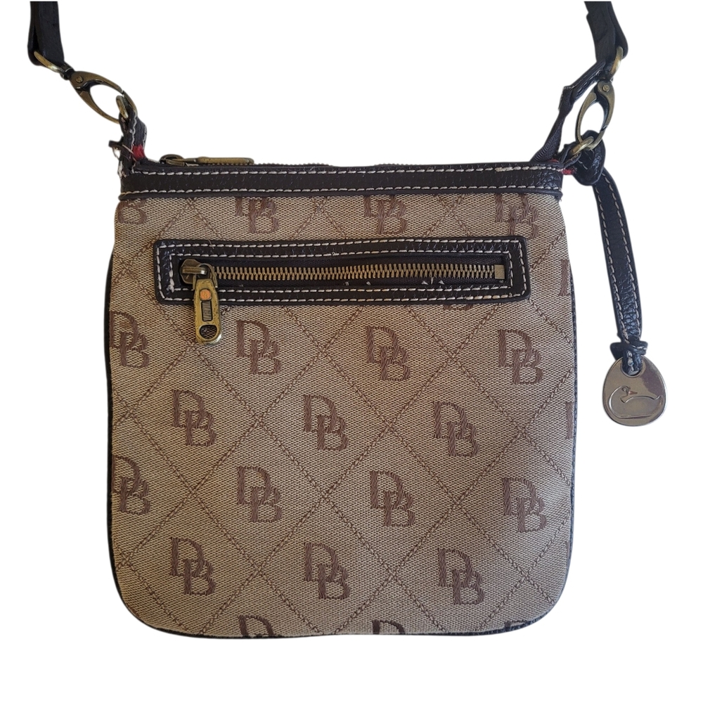 Dooney & Bourke Vintage Crossbody Bag W Hang Tag Small Tan Brown
